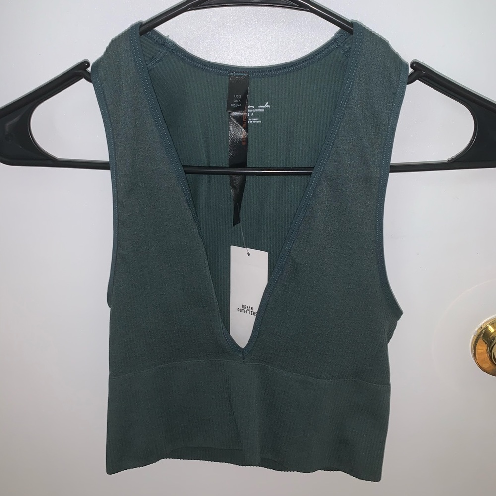 Hailey Plunging Bra Top Urban Outfitters